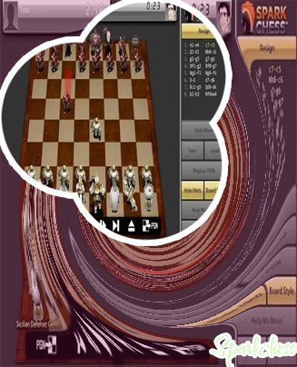Spark chess against computer